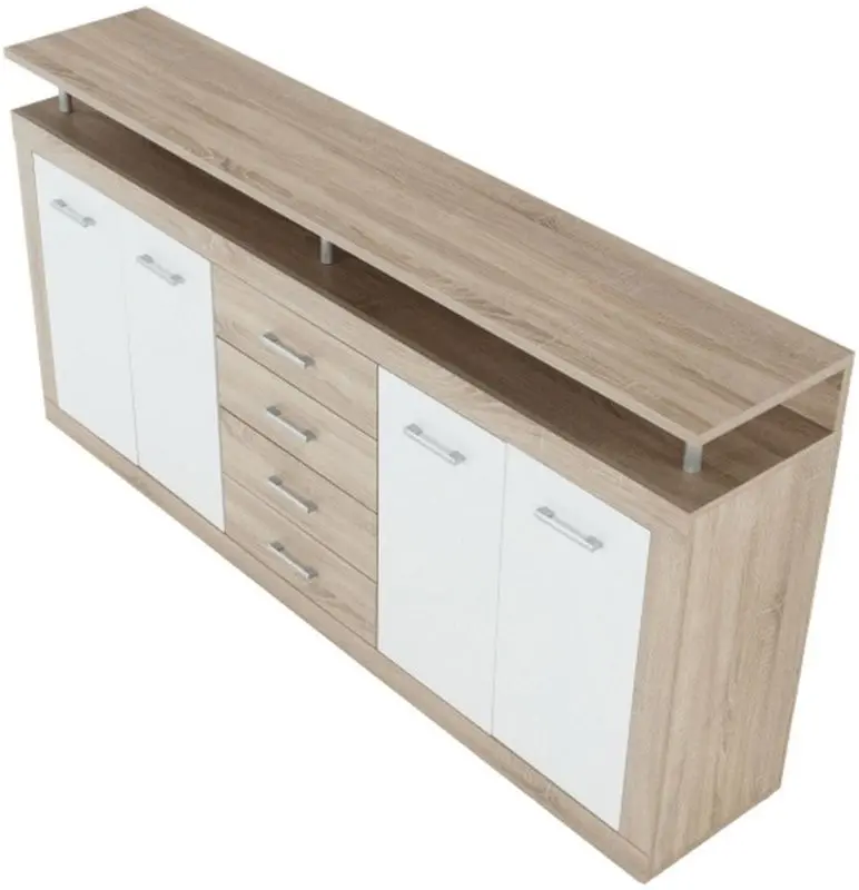 Тумба Tempo Kondela Jachim-Jyno New (Sonoma Oak/White)