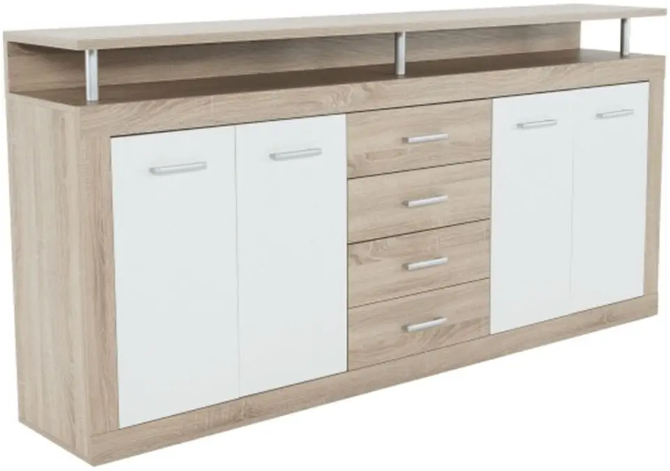 Тумба Tempo Kondela Jachim-Jyno New (Sonoma Oak/White)