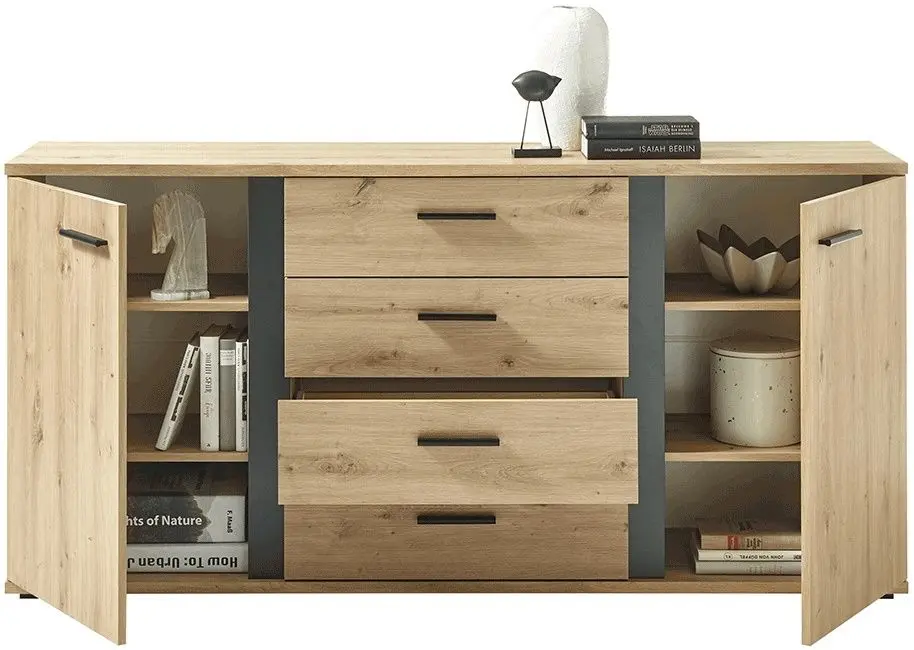 Tumba Tempo Kondela Kanode (Artizan Oak/Black)