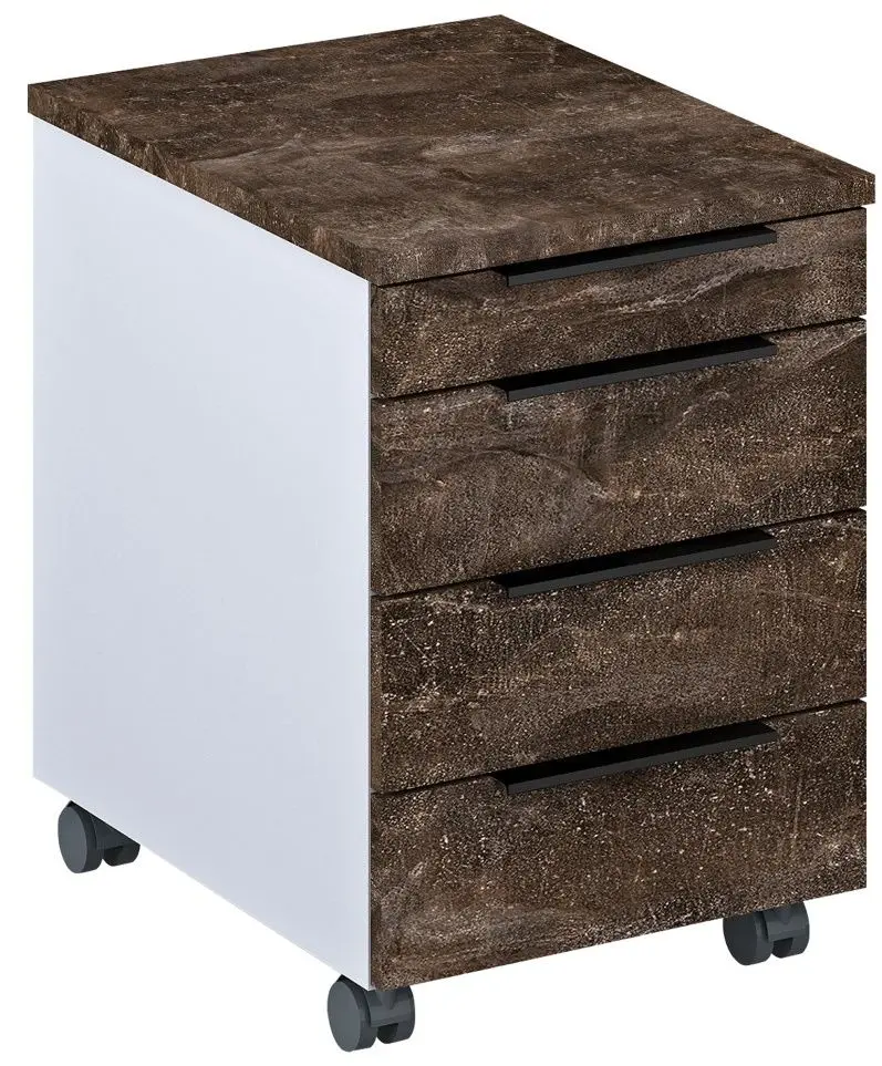 Tumba pe role Tempo Kondela Klaudius Tip 6 (Grey/Dark Concrete) - 3