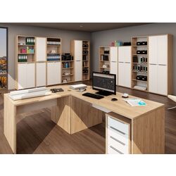 Tumba cu rotile Tempo Kondela Rioma Typ 30 (Artisan Oak/White) Thumb