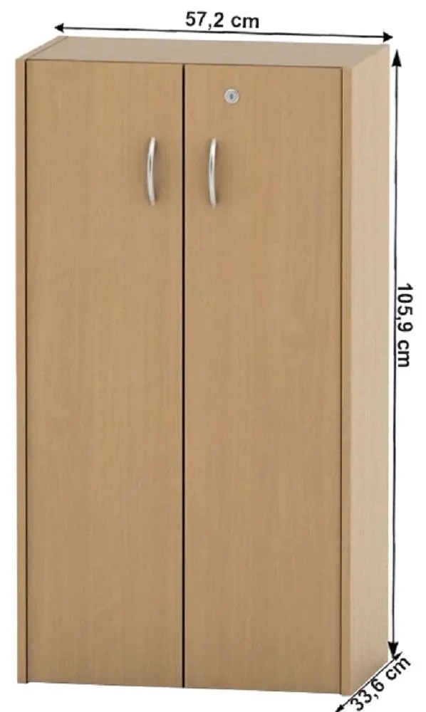 Dulap mic Tempo Kondela Tempo Asistent New 034 (Beech) - 2