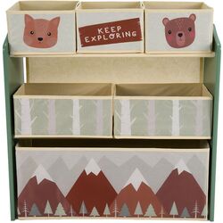 Organizator de jucarii U-Grow Green Forest UGMDU07-GNF (Green) Thumb