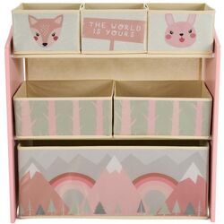 Organizator de jucarii U-Grow Pink Forest UGMDU06-PKF (Pink) Thumb