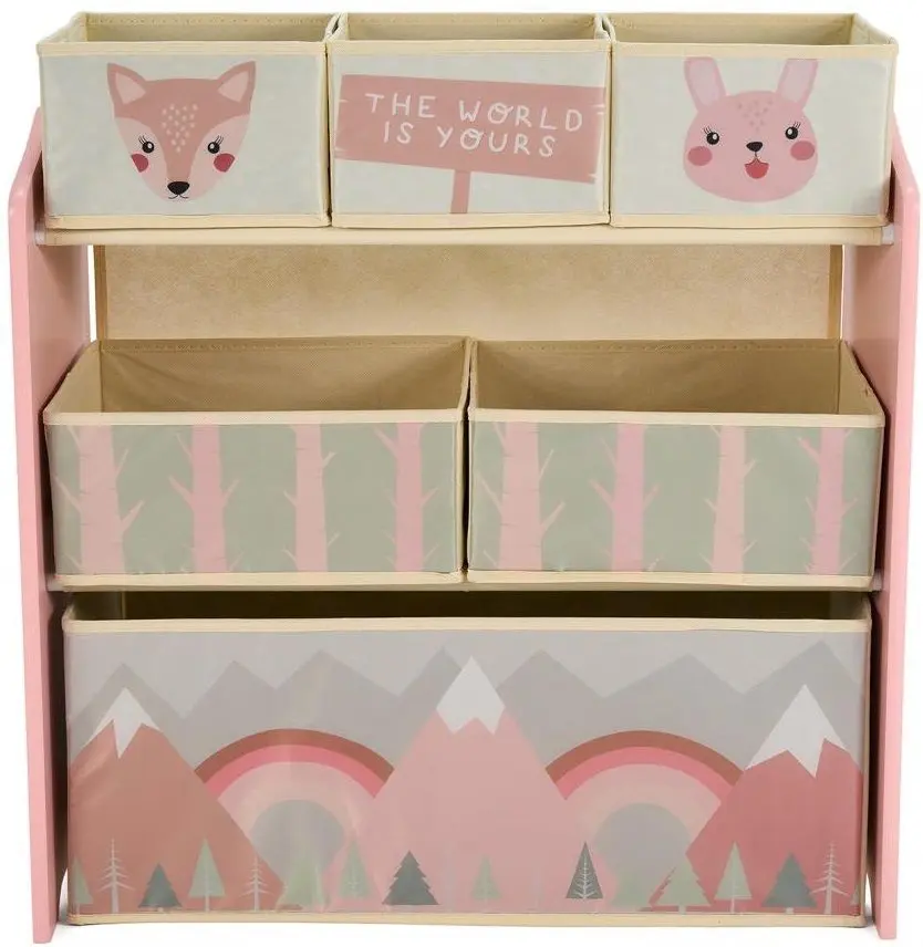 Organizator de jucarii U-Grow Pink Forest UGMDU06-PKF (Pink) - 2