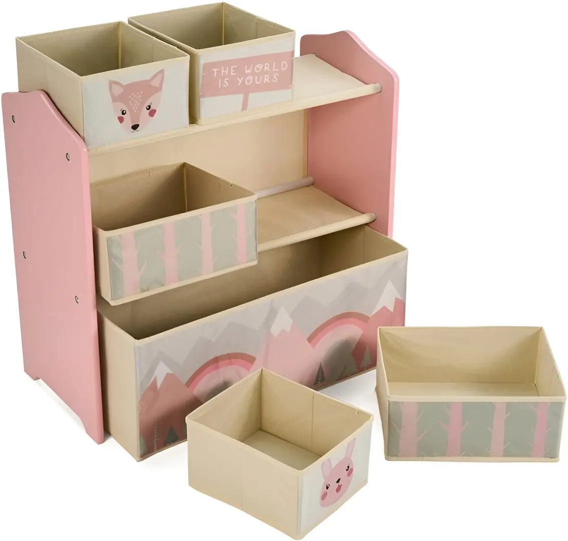Organizator de jucarii U-Grow Pink Forest UGMDU06-PKF (Pink) - 4