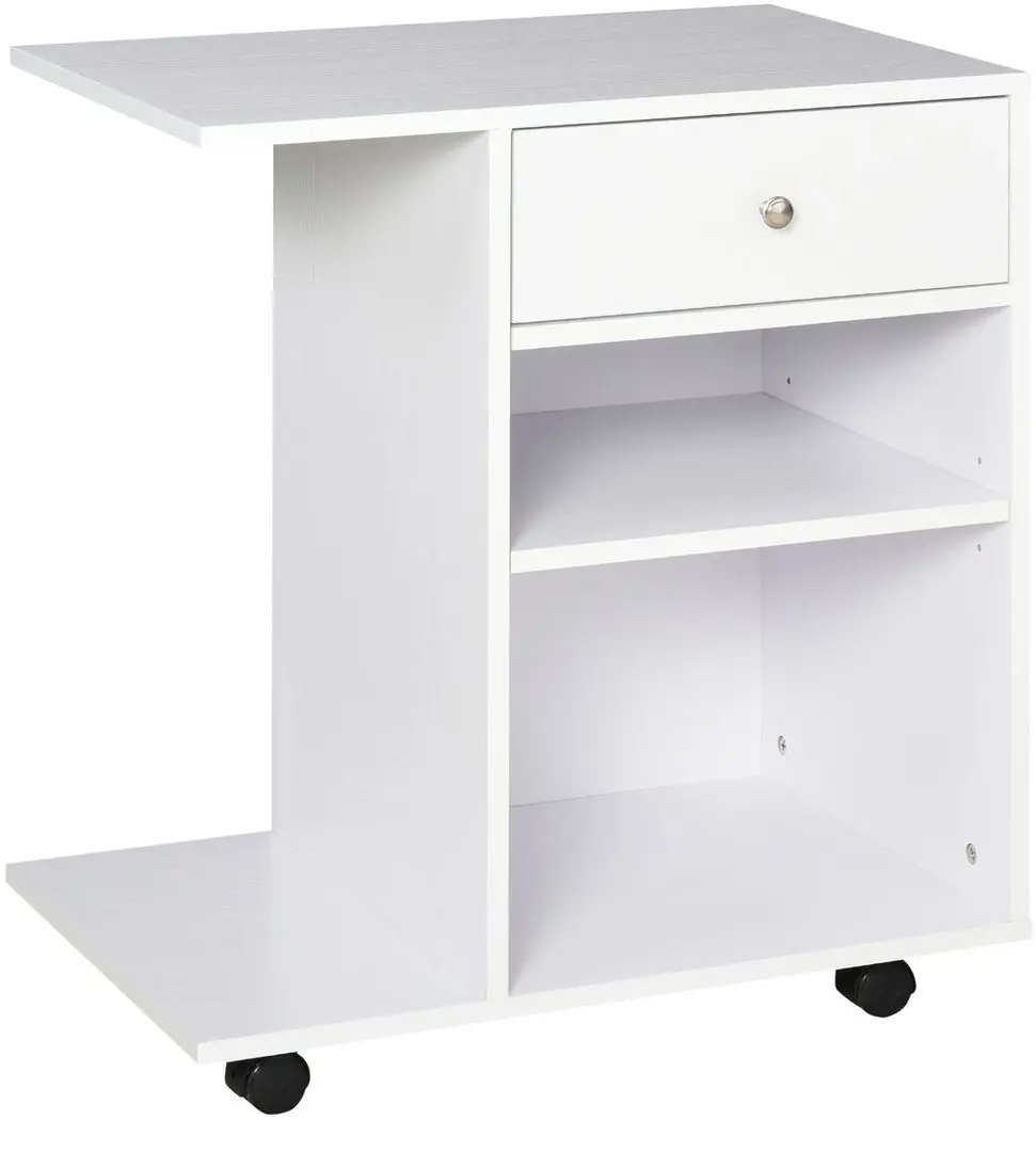 Тумба выкатная Vinsetto 920-069WT 60x40x69 cm (White)