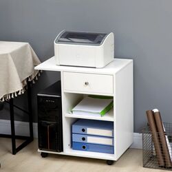 Тумба выкатная Vinsetto 920-069WT 60x40x69 cm (White)