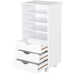 Tumba cu rotile Vinsetto 924-010 40x30x83 cm (White) Thumb