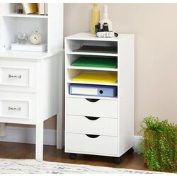 Тумба выкатная Vinsetto 924-010 40x30x83 cm (White)