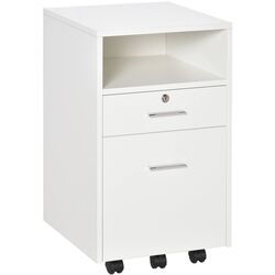 Тумба выкатная Vinsetto 924-030WT 39x40x60 cm (White) Thumb