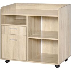 Тумба выкатная Vinsetto 924-034AK 80x40x72 cm (Oak) Thumb