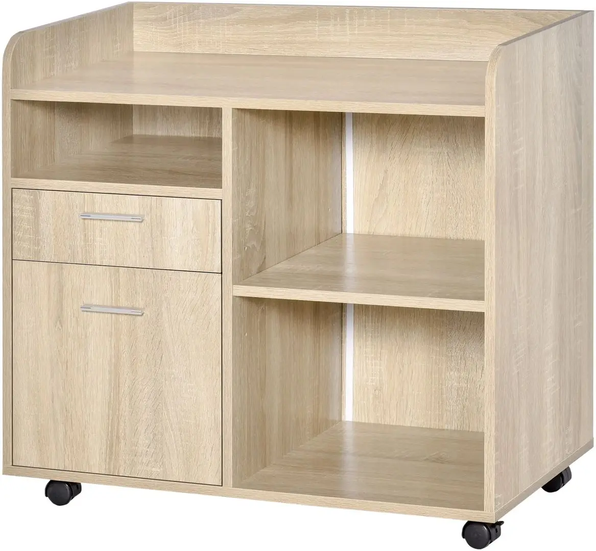 Тумба выкатная Vinsetto 924-034AK 80x40x72 cm (Oak)