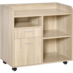 Тумба выкатная Vinsetto 924-034AK 80x40x72 cm (Oak) Thumb