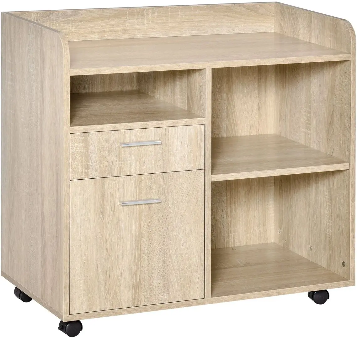 Тумба выкатная Vinsetto 924-034AK 80x40x72 cm (Oak)