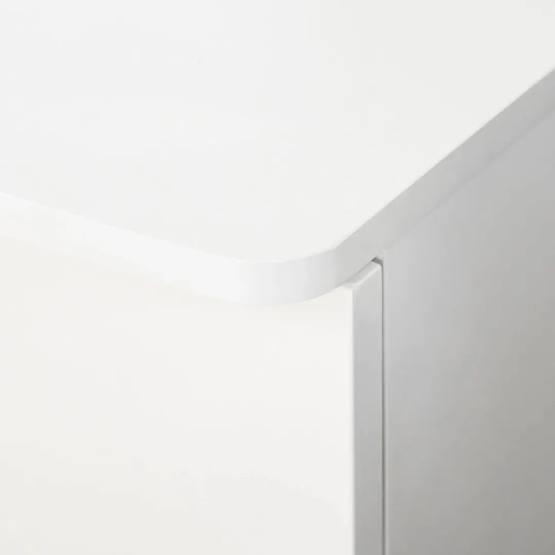 Tumba cu rotile Vinsetto 924-035WT 43x45x72 cm (White)