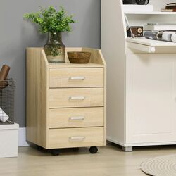 Тумба выкатная Vinsetto 924-036ND 40x36x65 cm (Natural Wood)