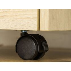 Tumba cu rotile Vinsetto 924-036ND 40x36x65 cm (Natural Wood) Thumb