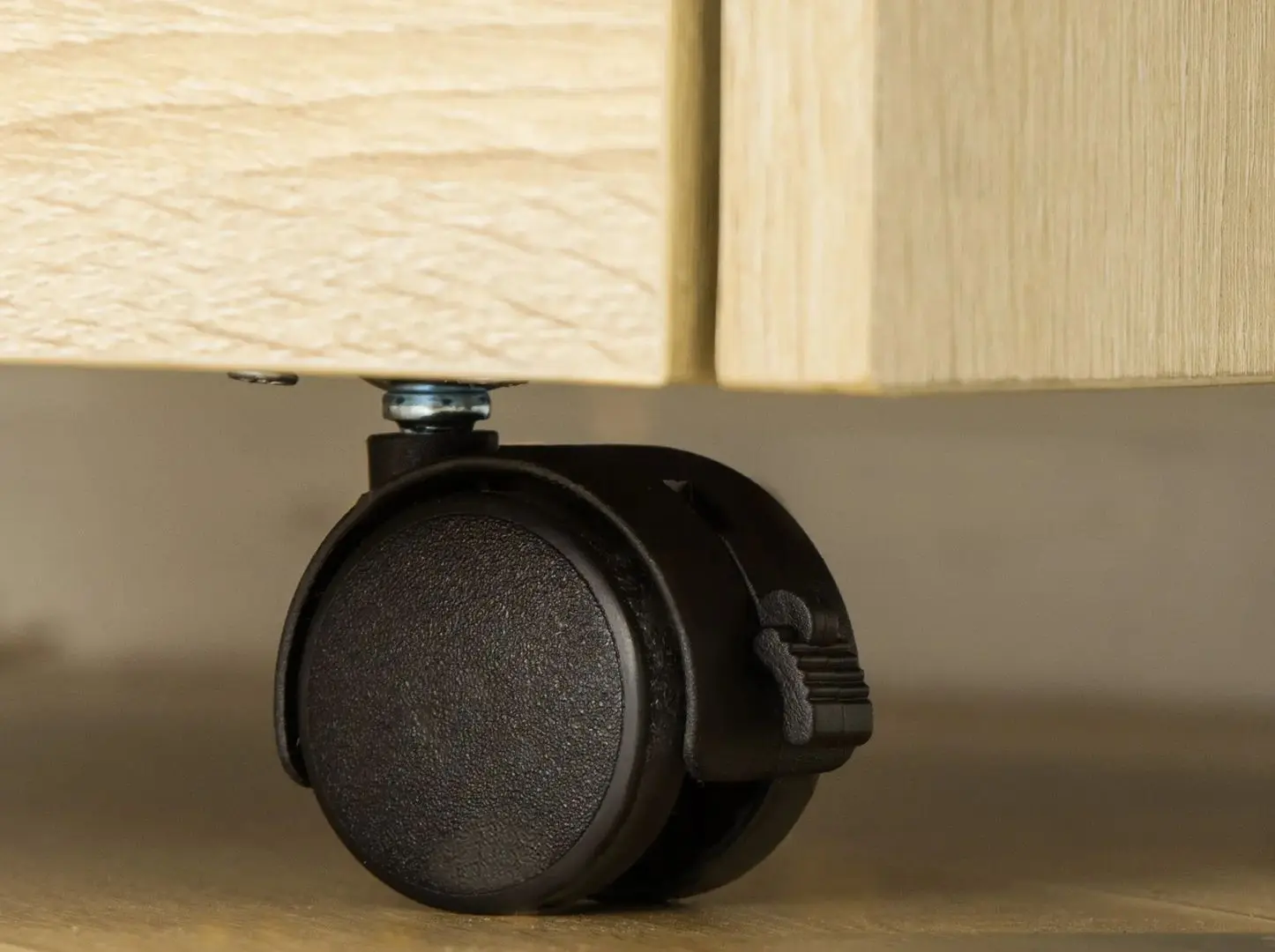 Tumba cu rotile Vinsetto 924-036ND 40x36x65 cm (Natural Wood)