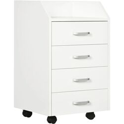 Tumba cu rotile Vinsetto 924-036WT 40x36x65 cm (White) Thumb