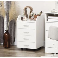 Тумба выкатная Vinsetto 924-036WT 40x36x65 cm (White)