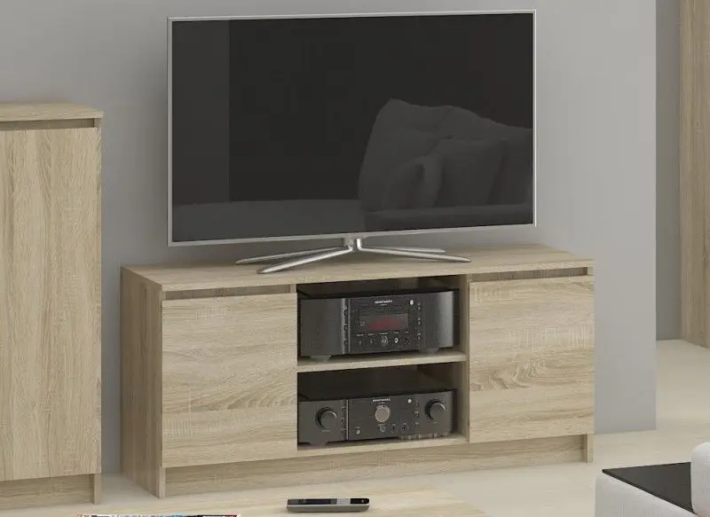 Тумба РТВ Akord K120 2D1P (Sonoma Oak)
