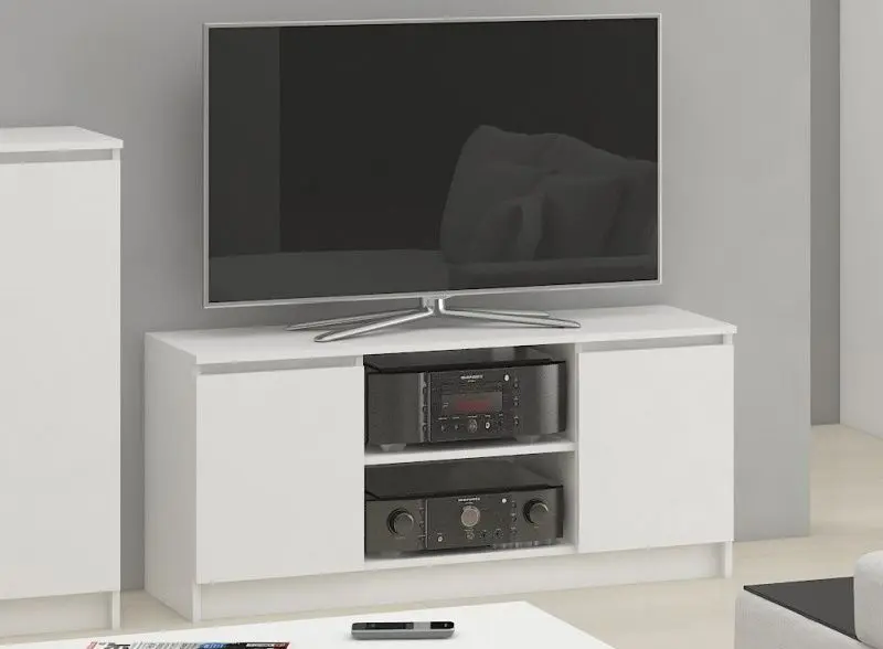 Tumba pentru TV Akord K120 2D1P (White)