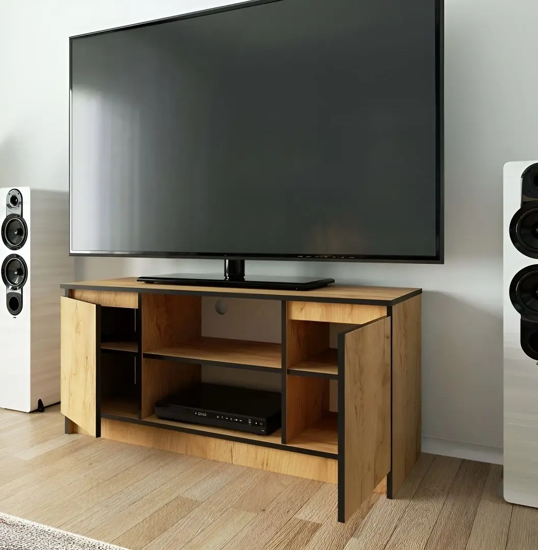 Tumba pentru TV Akord K120 2D1P (Craft Oak)