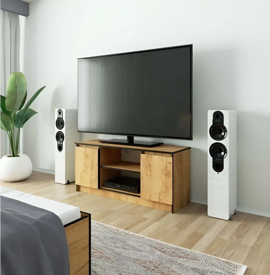 Tumba pentru TV Akord K120 2D1P (Craft Oak)