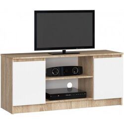 Tumba pentru TV Akord K120 2D1P (Sonoma Oak/White)