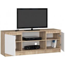 Tumba pentru TV Akord K140 2D1P (Sonoma Oak/White) Thumb