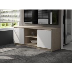 Tumba pentru TV Akord K140 2D1P (Sonoma Oak/White) Thumb