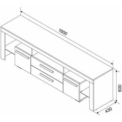 Тумба РТВ Ambianta City 1.6m Thumb