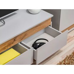 Тумба РТВ ASM Berlin ASPG BL RTV (Pearl Gray/Artisan Oak) Thumb