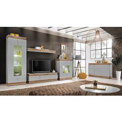 Тумба РТВ ASM Berlin ASPG BL RTV (Pearl Gray/Artisan Oak) Thumb