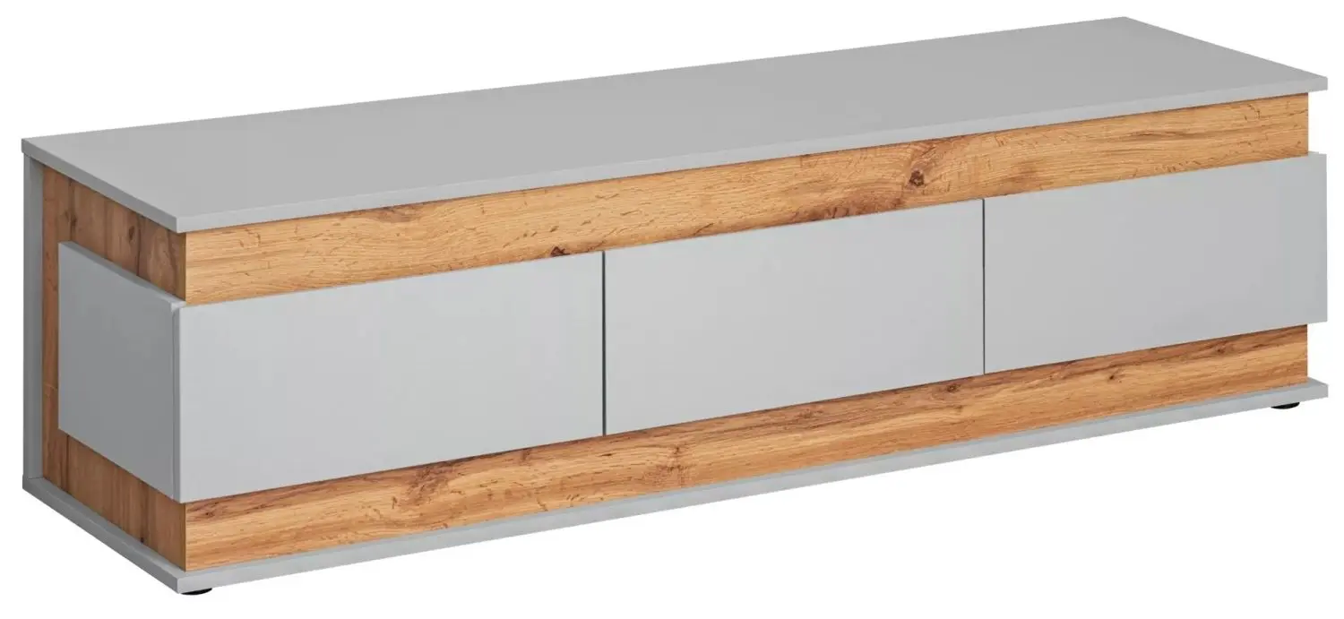 Тумба РТВ ASM Berlin ASPG BL RTV (Pearl Gray/Artisan Oak)