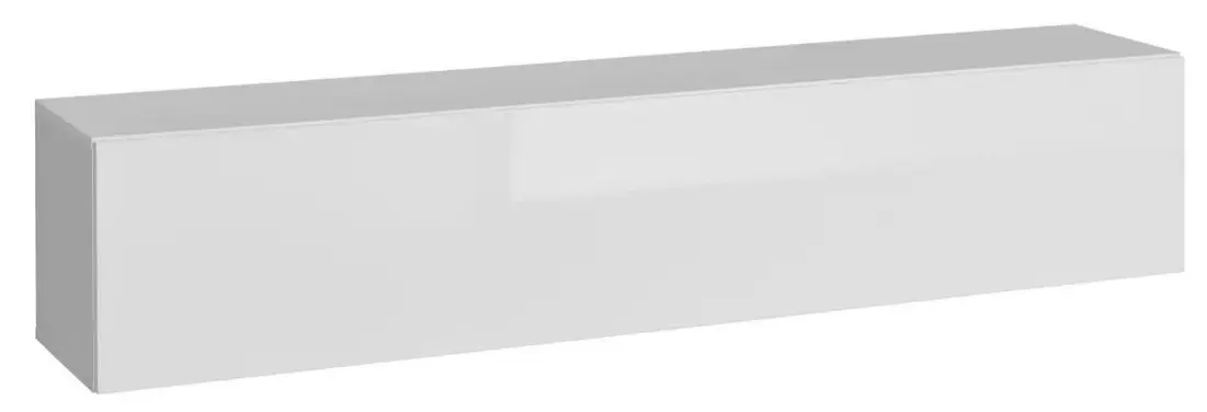 Тумба РТВ ASM Blox WW BX SW24 (White Gloss/White Matt)