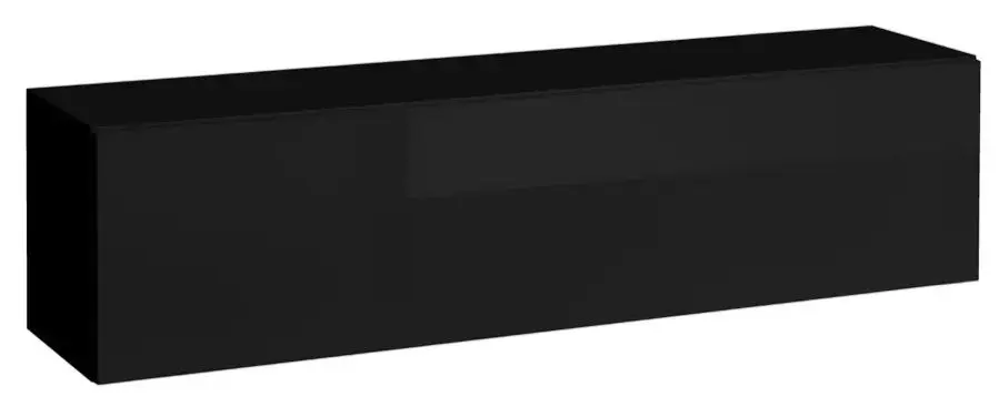 Тумба РТВ ASM Blox ZZ BX SW23 (Black Gloss/Black Matt)