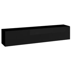 Тумба РТВ ASM Blox ZZ BX SW24 (Black Gloss/Black Matt)