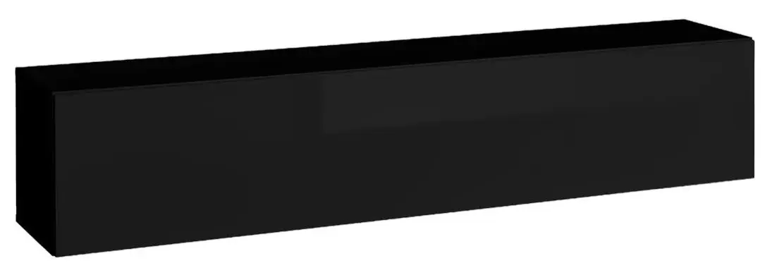 Тумба РТВ ASM Blox ZZ BX SW24 (Black Gloss/Black Matt)