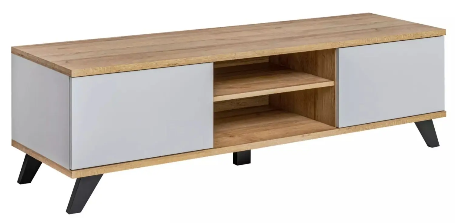 Тумба РТВ ASM Bogota RVPG BA RTV (Pearl Gray/Riviera Oak)