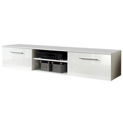 Тумба РТВ ASM Bono II WWH B2 (White Gloss/White Matt)