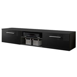 Тумба РТВ ASM Bono II ZZ B2 (Black Gloss/Black Matt)