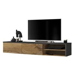 Тумба РТВ ASM Dallas ANFS DLB 30 (Anthracite/Flagstaff Oak)