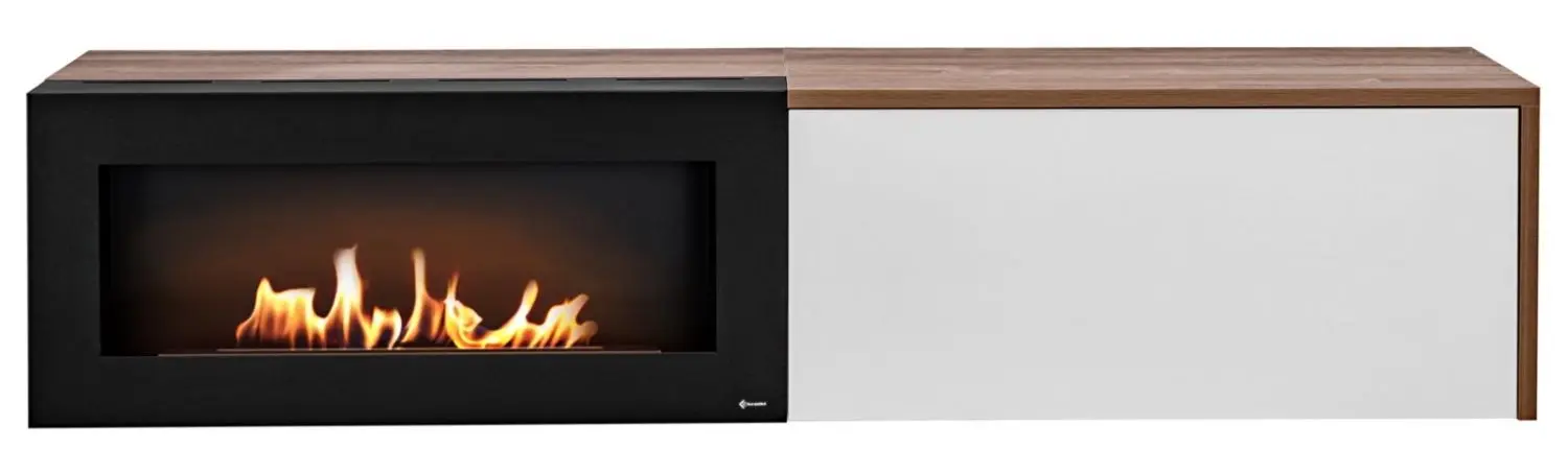 Тумба РТВ ASM Dallas B RSW DLB 31 (Stirling Oak/White Matt)