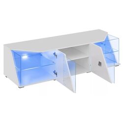 Тумба РТВ ASM Edge WW EE RTV (White/White Gloss) Thumb