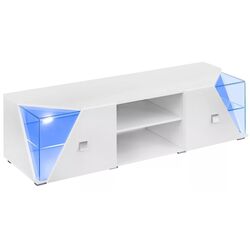 Тумба РТВ ASM Edge WW EE RTV (White/White Gloss)