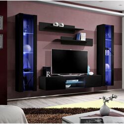 Тумба РТВ ASM Fly ZZ FY 33 (Black Matt/Black Gloss) Thumb