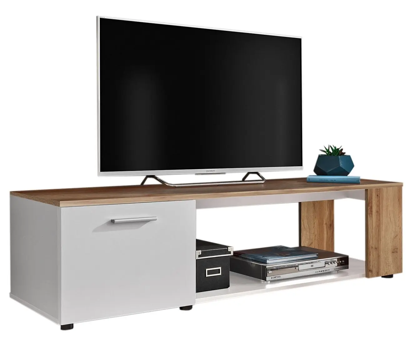 Тумба РТВ ASM Maze I WWT MZ1 30 (White Matt/Wotan Oak)