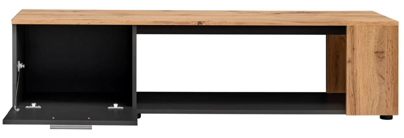 Тумба РТВ ASM Maze I ZWT MZ1 30 (Black Matt/Wotan Oak) - 2